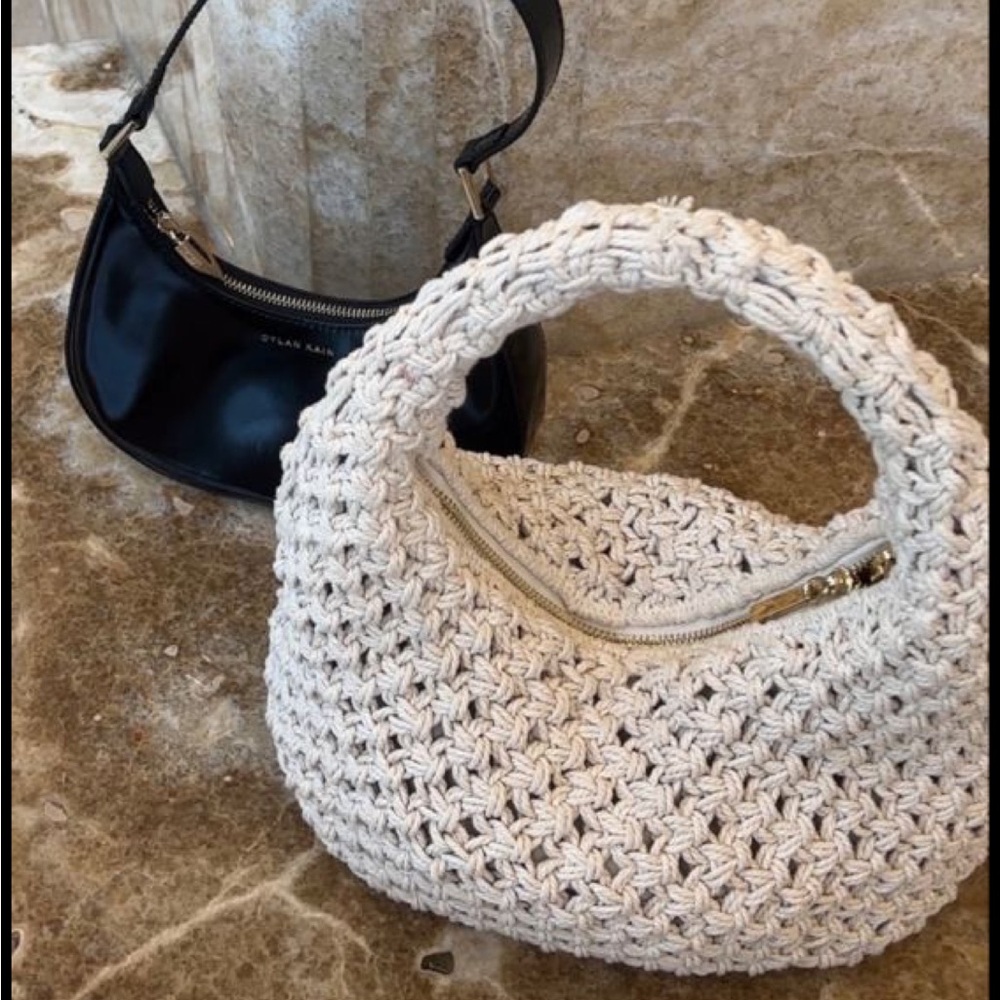 Seed Heritage Crecent bag - Woven Handbag - sold out